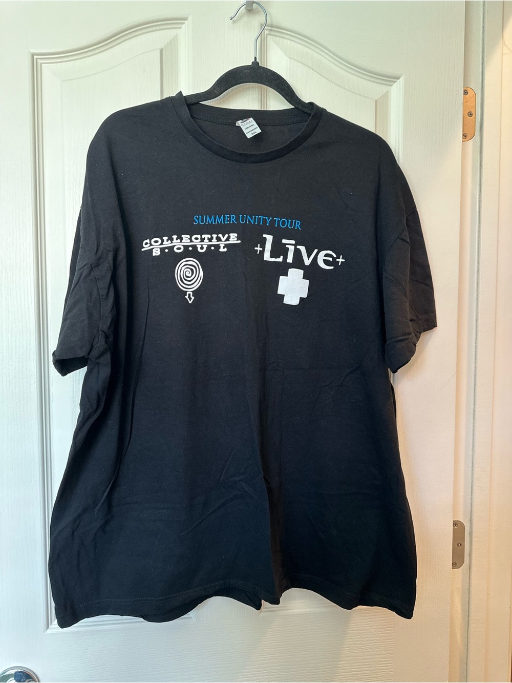 Collective Soul Live Summer Unity Tour T-Shirt Black Concert Tee XXL
